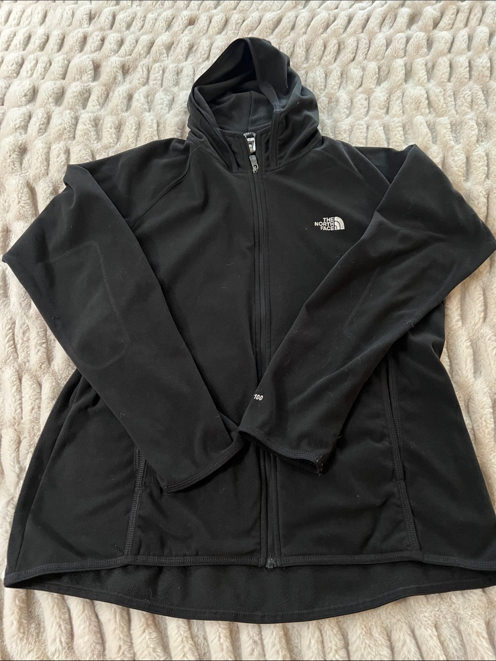 The North Face Women’s Black Hooded Full-Zip Jacket